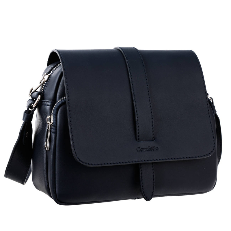 Torebka skórzana Canaletto z klapką na magnes – połączenie klasyki i funkcjonalności TD690s236