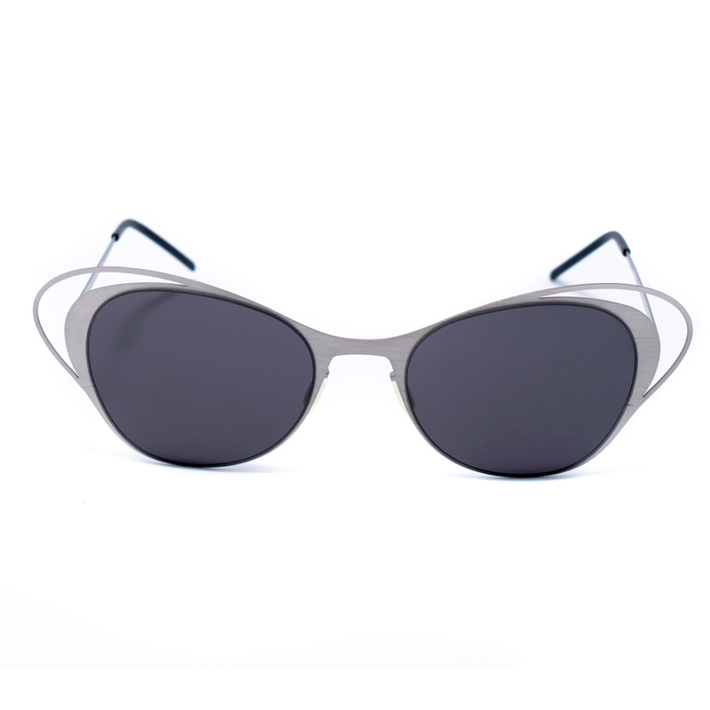 Okulary ITALIA INDEPENDENT 0219-075-075. Okulary przeciwsłoneczne, Kolor srebrny. Kobieta.
