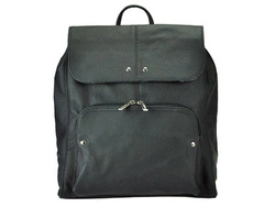 Voyager Miejski damski plecak ze skóry naturalnej z kieszeniami