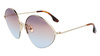 Okulary VICTORIA BECKHAM VB220S-731. Okulary przeciwsłoneczne, Kolor złoty. Kobieta.