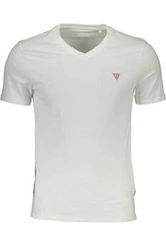 KOSZULKA Z KRÓTKIM RĘKAWEM GUESS JEANS MĘSKA BIAŁA