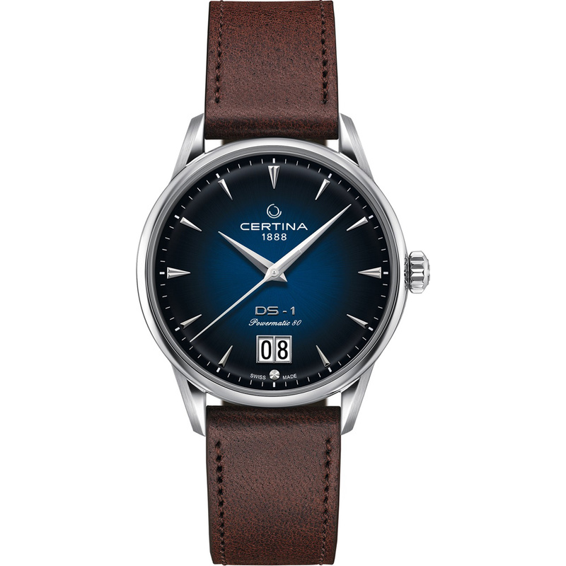 Zegarek CERTINA C029426160410. Automatyczny, Kolor niebieski. Mężczyzna.