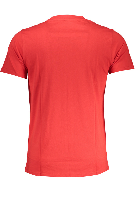 T-SHIRT MĘSKI Z KRÓTKIM RĘKAWEM KLASY CAVALLI CZERWONY