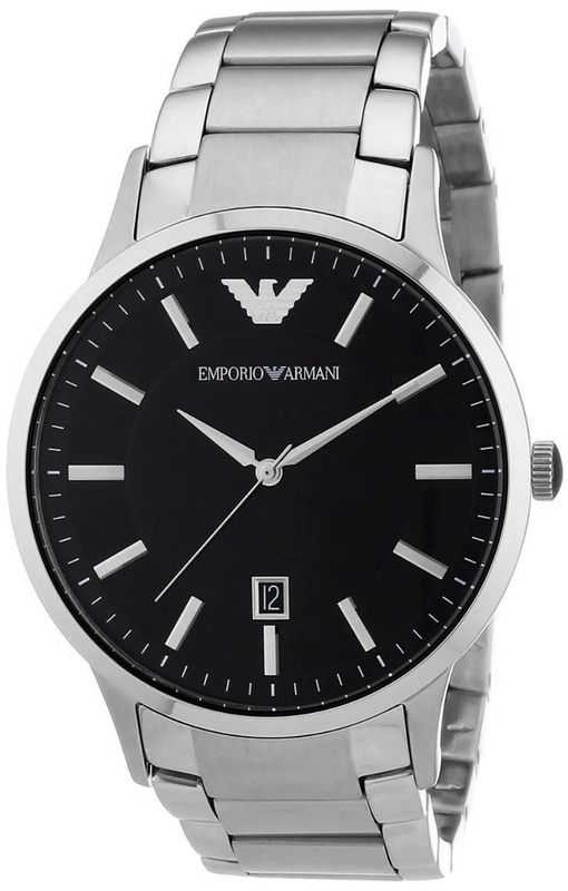 Zegarek ARMANI AR2457. Kwarcowy, Kolor czarny. Mężczyzna.