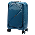 Mocna walizka damska z ABSu Pierre Cardin LEE09 PP38