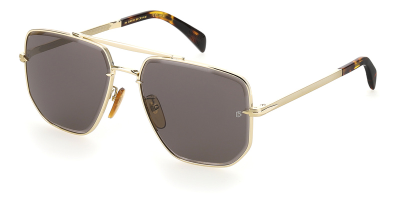 Okulary DAVID BECKHAM DB7001SJ5GIR. Okulary przeciwsłoneczne, Kolor złoty. Mężczyzna.