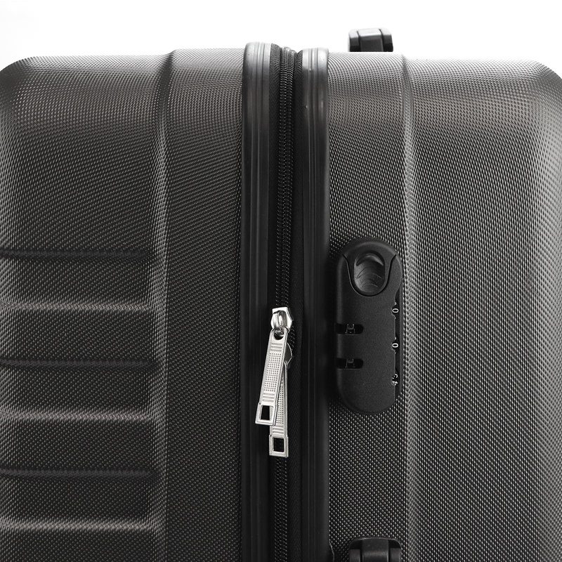 Gravitt zestaw 3 walizek podróżnych na kółkach materiał ABS zamek na kod