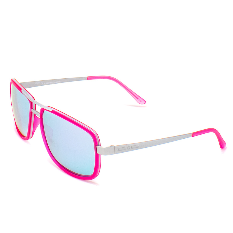 Okulary ITALIA INDEPENDENT 0071-018-000. Okulary przeciwsłoneczne, Kolor różowy. Unisex.