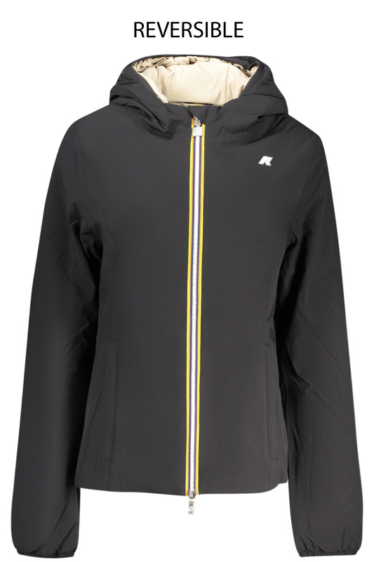 K-WAY DAMSKA CZARNA KURTKA