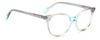 Okulary KATE SPADE DORA-1EDE715. Okulary, Kolor zielony. Dziecko.