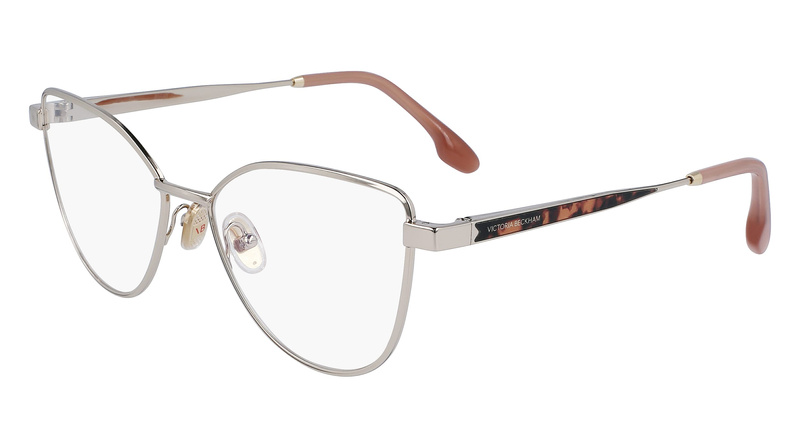 Okulary VICTORIA BECKHAM VB21315516715. EYEGLASSES, Kolor złoty. Kobieta.
