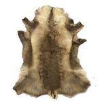 Dekoracyjna Skóra Renifera - Elegancka Edycja Nordic Shadow