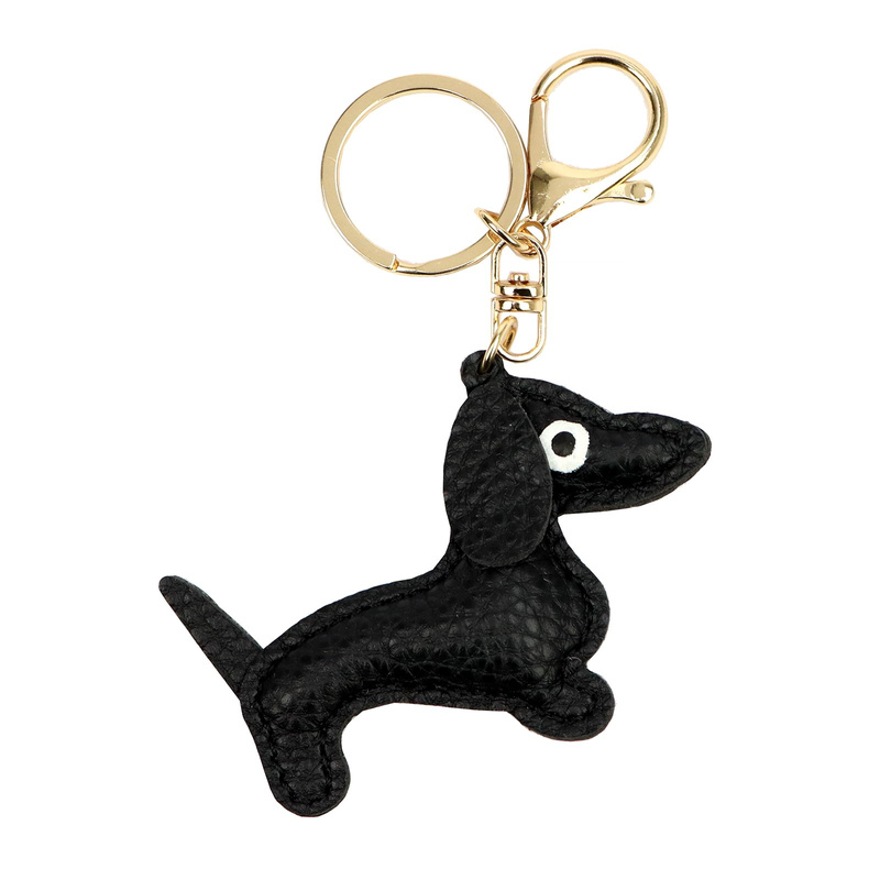 Florence brelok do torebki zawieszka do kluczy pies skóra naturalna