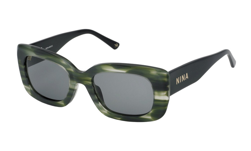 Okulary NINA RICCI SNR262530VBT. Okulary przeciwsłoneczne, Kolor zielony. Kobieta.