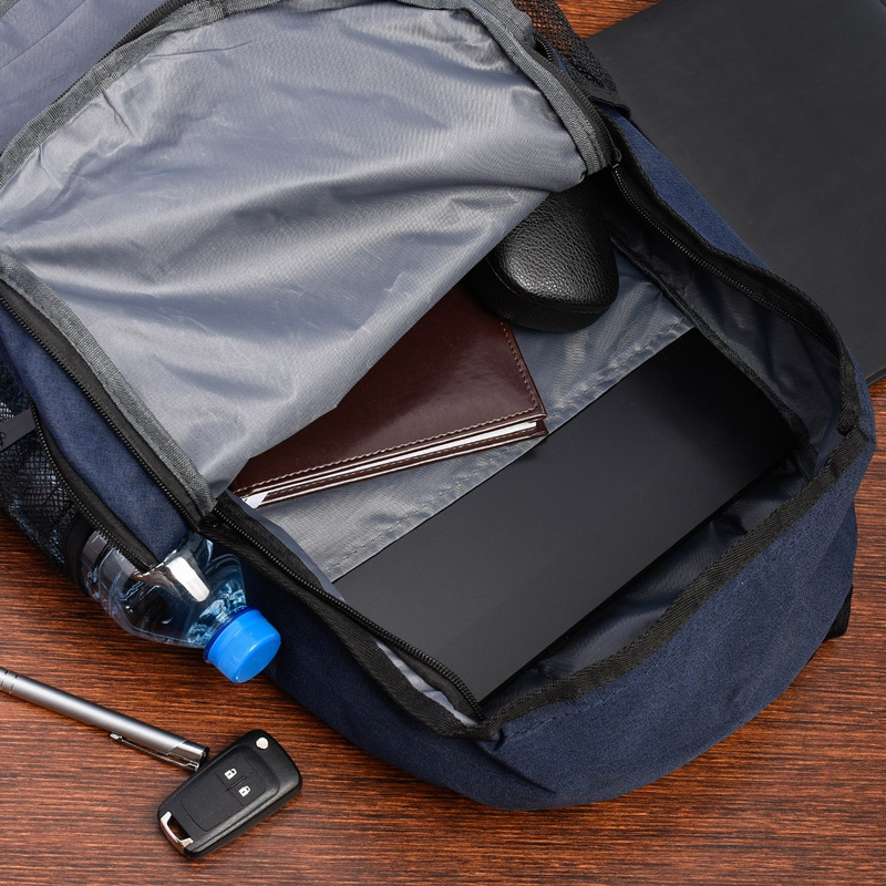 Plecak sportowy trekkingowy na laptopa duży solidny wodoodporny szary EXTREM T22