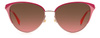Okulary KATE SPADE IANNAGS000F6M. Okulary przeciwsłoneczne, Kolor różowy. Kobieta.