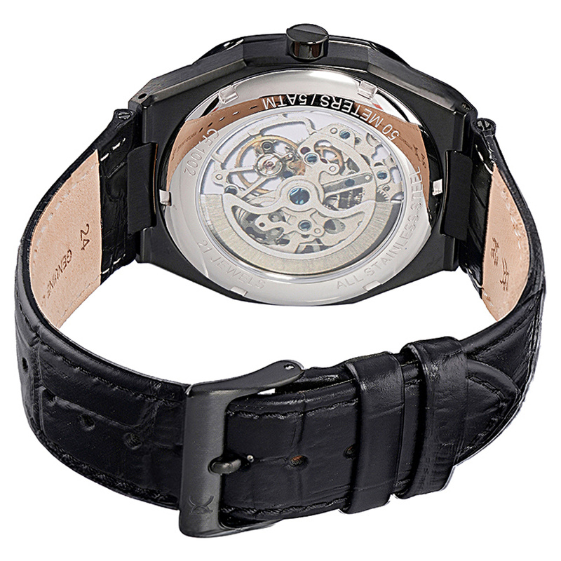 Zegarek PIERRE CARDIN CF.1002.LB.1. Automatyczny, Kolor szary. Mężczyzna.