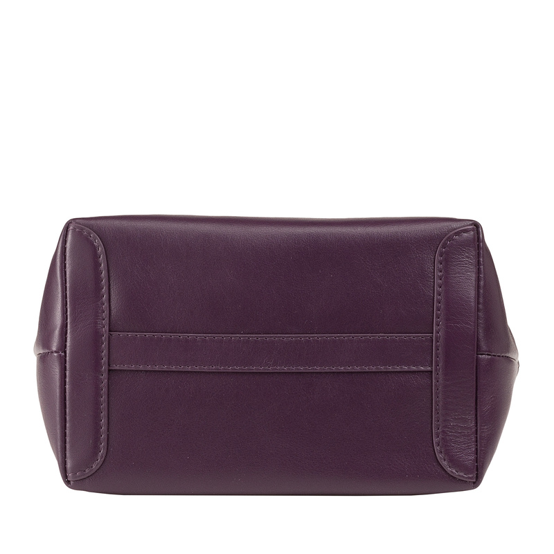 DUDU Mini torebka do ręki damska z łańcuszkiem listonoszka skóra naturalna