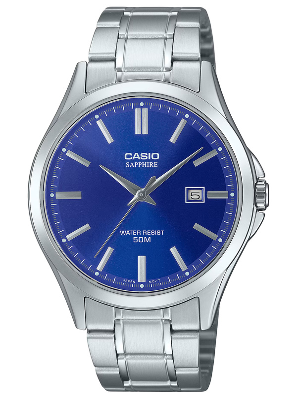 Zegarek Męski Casio MTS-115D-2A1 + BOX (zd292a) SZAFIR