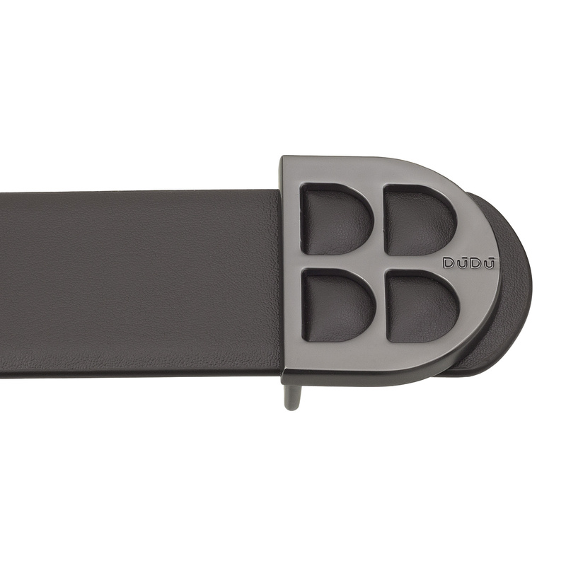 DUDU dwustronny męski pasek do spodni skóra naturalna stylowy