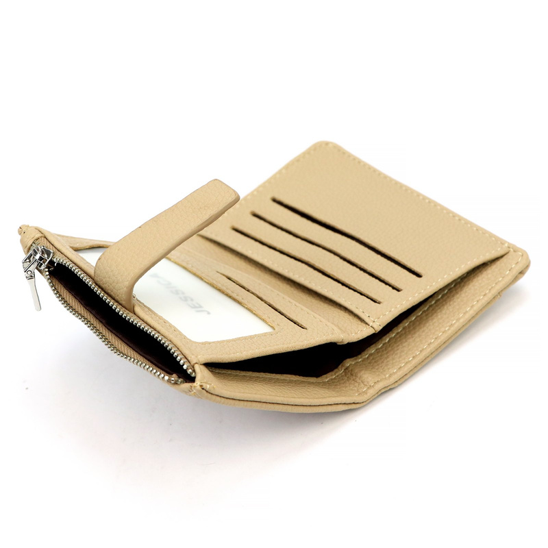 Damski portfel ze skóry ekologicznej Jessica Y-8508#