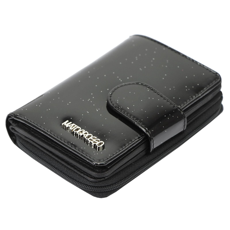 Mato Grosso damski portfel skóra naturalna rozbudowany przegrody RFID