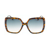 Okulary GUESS GF6185-5752P. Okulary przeciwsłoneczne, Kolor brązowy. Kobieta.