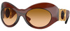 Okulary VERSACE VE4462-54462L. Okulary przeciwsłoneczne, Kolor brązowy. Kobieta.