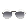 Okulary GUESS GF0237-27B. Okulary przeciwsłoneczne, Kolor przezroczysty. Mężczyzna.