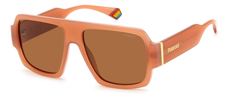 Okulary POLAROID PLD6209SX789. Okulary przeciwsłoneczne, Kolor PURPLE. Unisex.