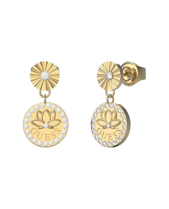 Biżuteria GUESS JUBE344JWYGTU. Kolczyk, Kolor złoty. Kobieta.