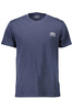 T-SHIRT MĘSKI Z KRÓTKIM RĘKAWEM GUESS JEANS NIEBIESKI