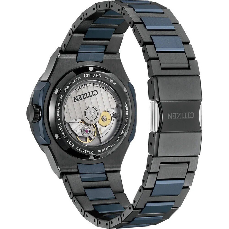 Zegarek CITIZEN NB6036-52N. Automatyczny, Kolor niebieski. Mężczyzna.