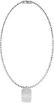 Biżuteria GUESS JUMN01359JWYG. Naszyjnik, Kolor szary. Mężczyzna.