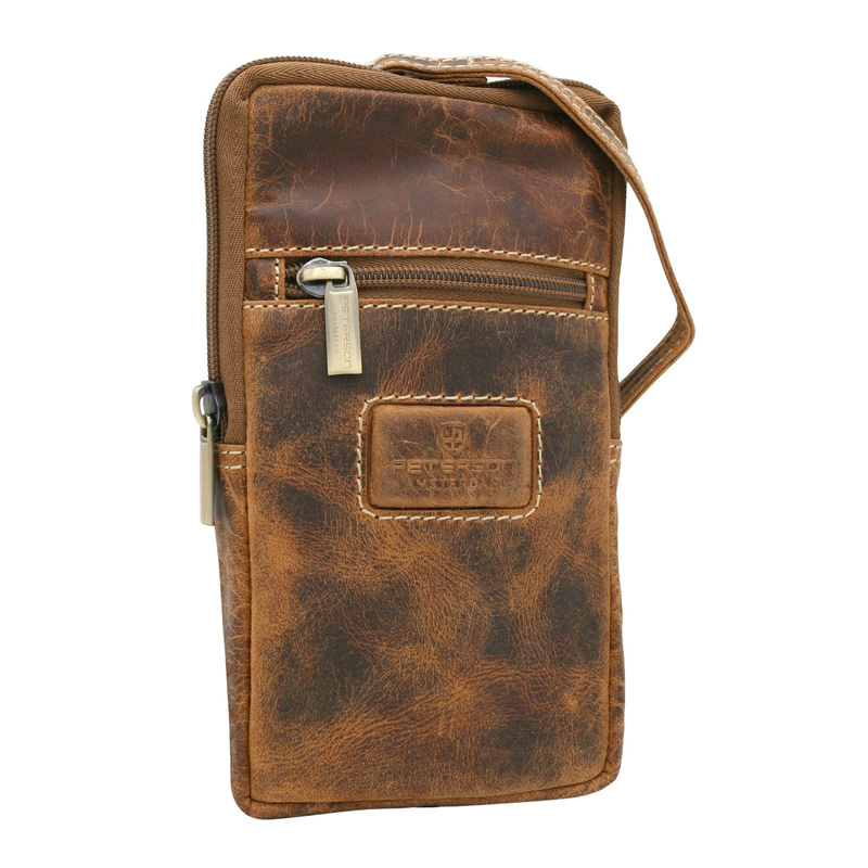 Damska saszetka ze skóry naturalnej Peterson PTN 1277-TMH