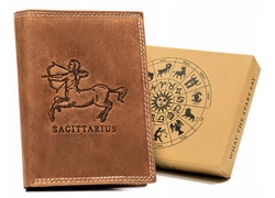 Męski portfel ze wzorem znaków zodiaku Always Wild