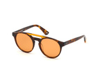 Okulary WEB EYEWEAR WE0262-5156J. Okulary przeciwsłoneczne, Kolor brązowy. Unisex.