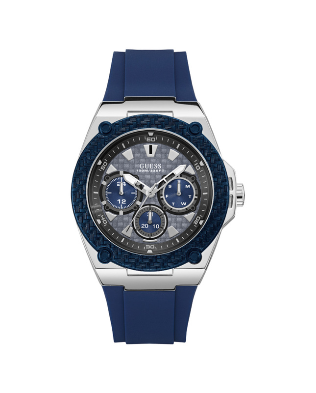 Zegarek GUESS W1049G1. Kwarcowy, Kolor szary. Mężczyzna.