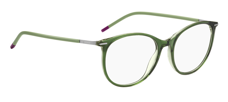 Okulary HUGO HG12381EDF317. Okulary, Kolor zielony. Kobieta.