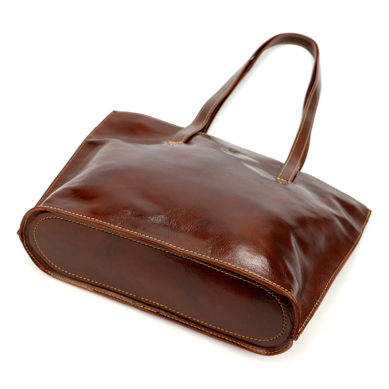 Florence Duża Shoppebag damska torebka na ramię z kieszeniami klasyczna