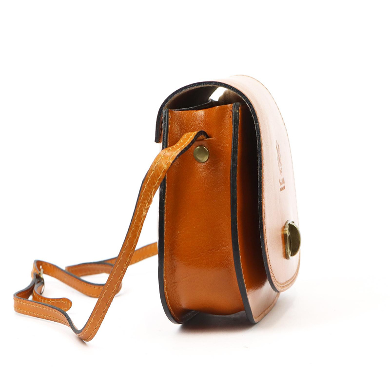 Gregorio Klasyczna damska listonoszka skóra naturalna torebka na ramię