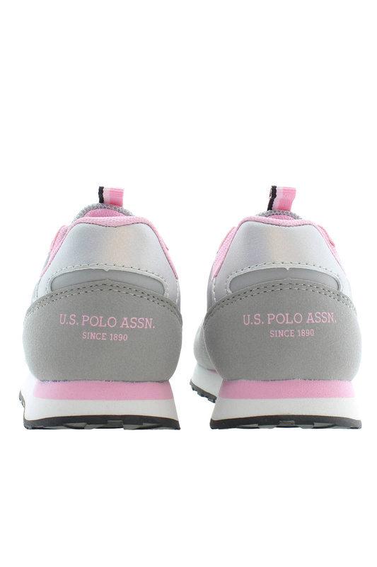 US POLO NAJLEPSZA CENA BUTY SPORTOWE DZIEWCZĘCE SZARE