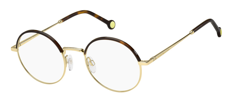 Okulary TOMMY HILFIGER TH-1838-06J. Okulary, Kolor złoty. Kobieta.