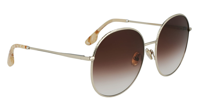 Okulary VICTORIA BECKHAM VB224S-702. Okulary przeciwsłoneczne, Kolor złoty. Kobieta.