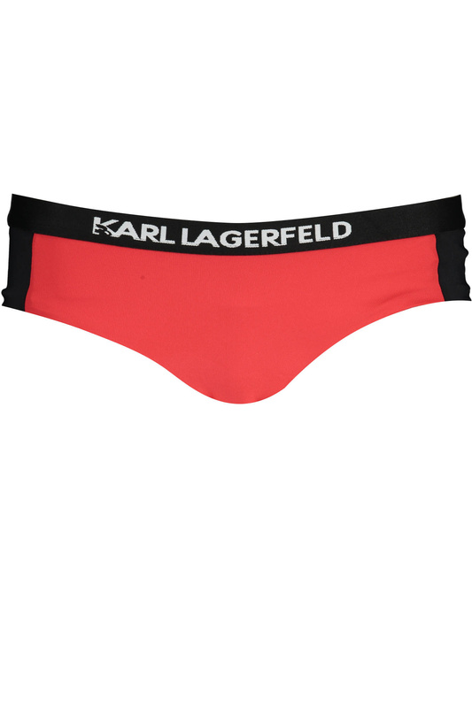 KARL LAGERFELD BEACHSEAR Dӣ KOSTIUMU K�PIELOWEGO KOBIETY CZERWONY