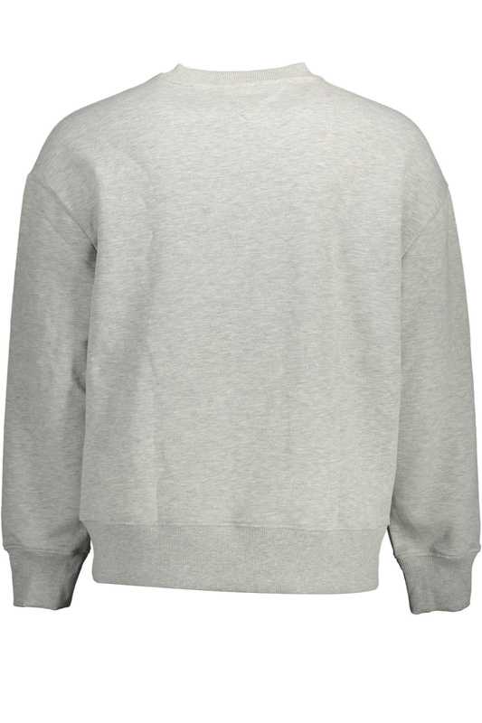 BLUZA TOMMY HILFIGER BEZ ZIP MAN SZARA