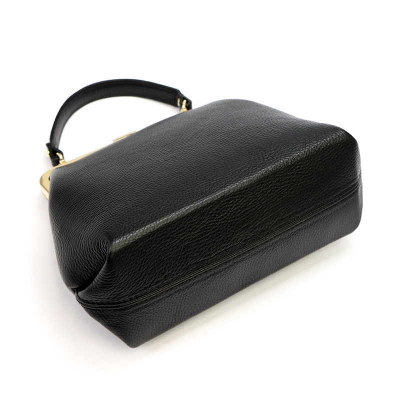 Elegancka Zgrabna damska skórzana torebka do ręki na bigiel od Luka