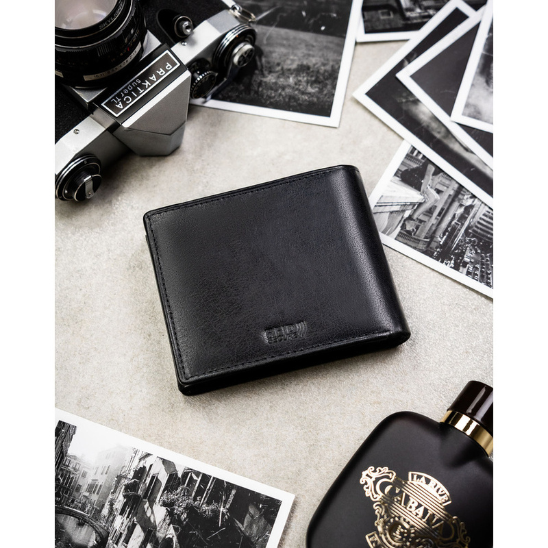 Skórzany męski portfel Peterson PTN N992-BUF