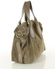 Torebka damska worek hobo bag skóra naturalna - MARCO MAZZINI czarna