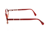 Okulary ERMENEGILDO ZEGNA VZ350106DR. Okulary, Kolor czerwony. Unisex.